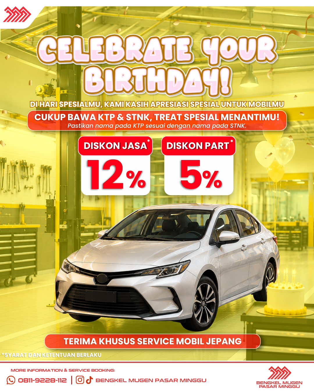 Spesial Birth Day Event Bulan September!