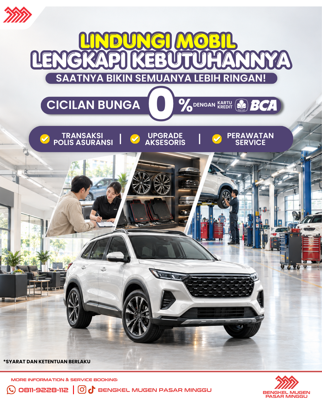 LINDUNGI MOBIL, LENGKAPI KEBUTUHANNYA! 🚗💳✨